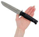Тренировочный нож Trident Training Black, Kizlyar Supreme, 4650065056298