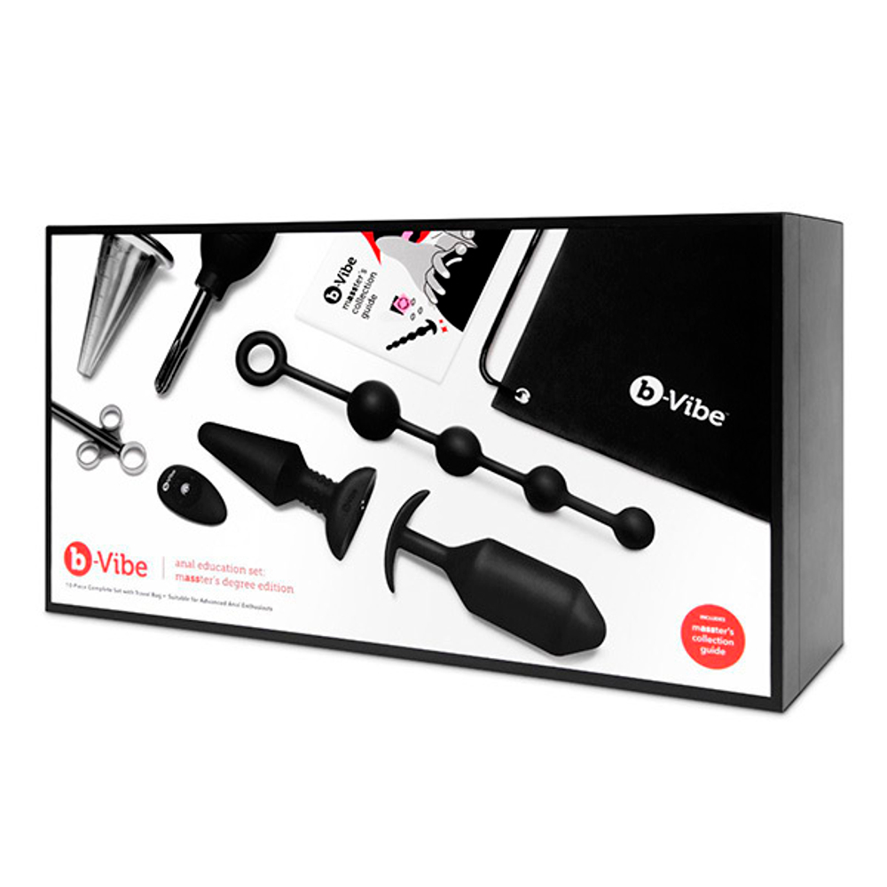 Анальный набор для продвинутых пользователей b-Vibe Masster s Degree Anal Education Set BV-027