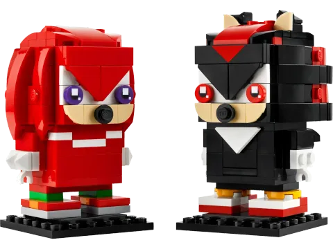 Конструктор LEGO BrickHeadz 40672 Ежик Соник: Наклз и Шэдоу