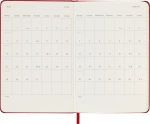 Ежедневник Moleskine (DHF212DC2) Classic Pocket 90x140мм 400стр. красный