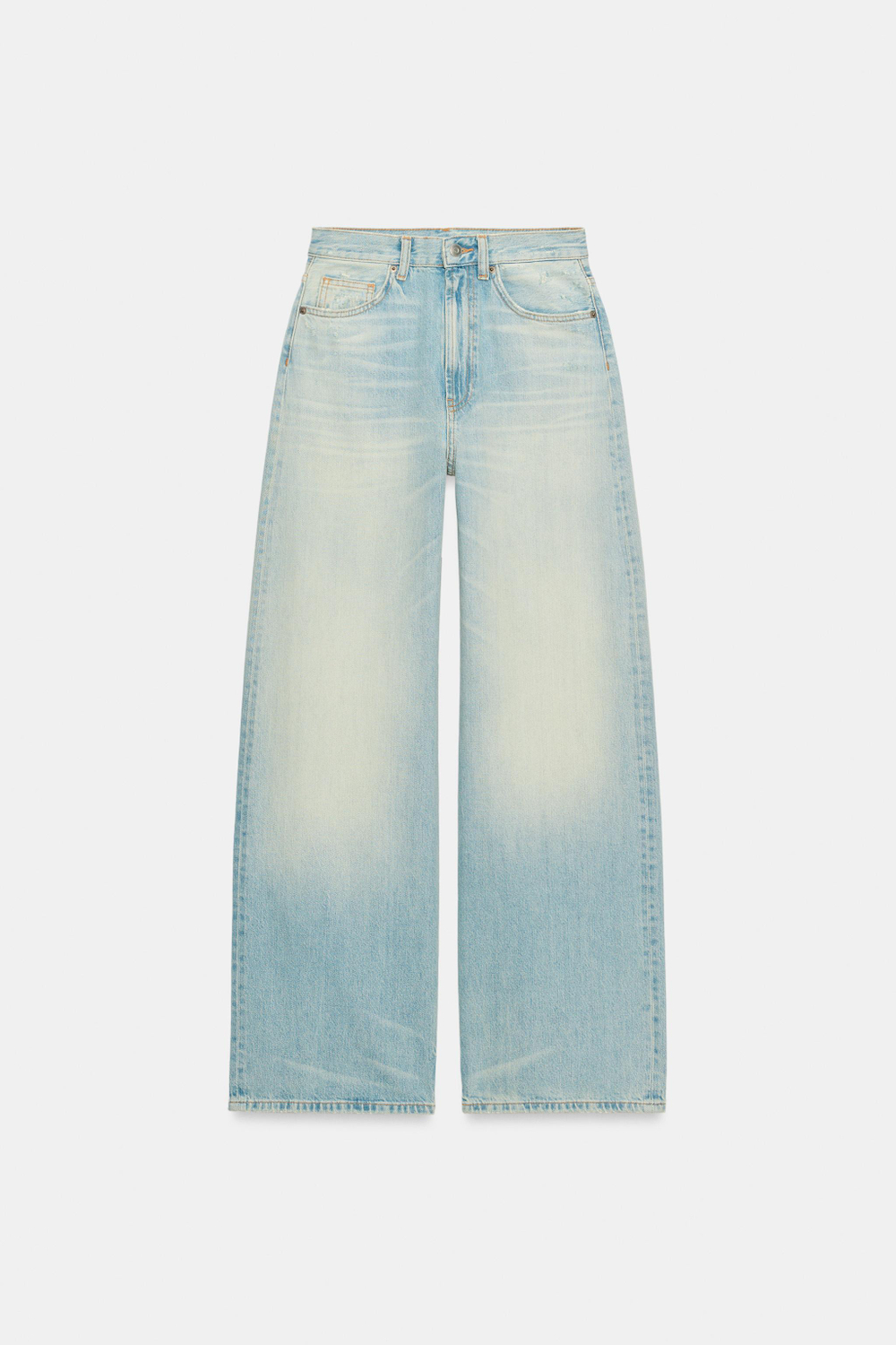 ДЖИНСЫ TRF EXTRA WIDE-LEG С ВЫСОКОЙ ПОСАДКОЙ — ZARA