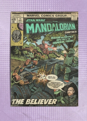 Открытка «Star Wars: Mandalorian. Chapter 15: The Believer»