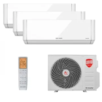 Мультисплит система на 3 комнаты Royal Thermo RTFMI/in-09HN8/white x 3 / RTFMO/out-27HN8