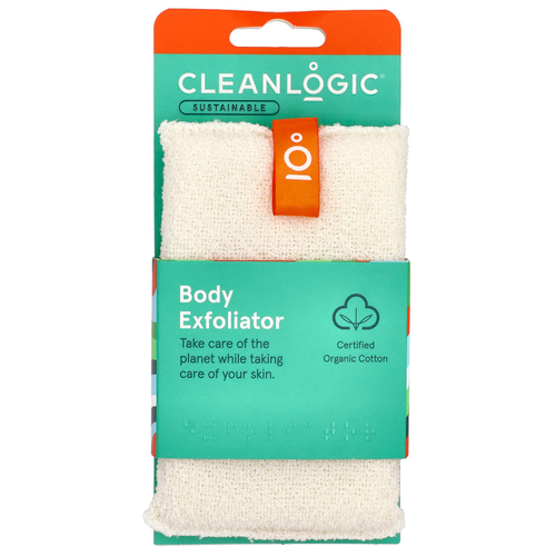 Cleanlogic, Устойчивое отшелушивающее средство для тела, белое, 1 шт.