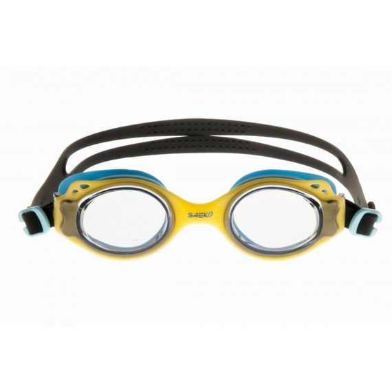 Очки для плавания детские Saeko S27 Minifishy L31 Blue-Yellow Сине-желтые
