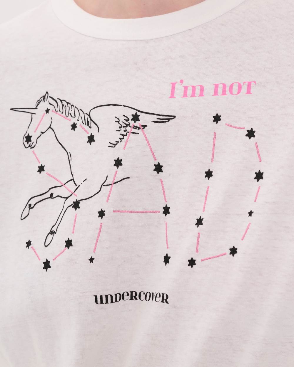 UNDERCOVER ПЛАТЬЕ БЕЛОЕ I'M NOT SAD