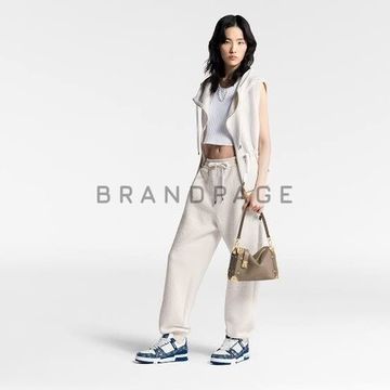 Кроссовки кожаные Louis Vuitton BPLUX12552