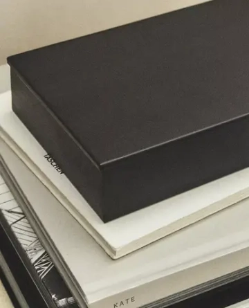 ZARA HOME МЕТАЛЛИЧЕСКАЯ ШКАТУЛКА ДЛЯ ДРАГОЦЕННОСТЕЙ, ЧЕРНЫЙ