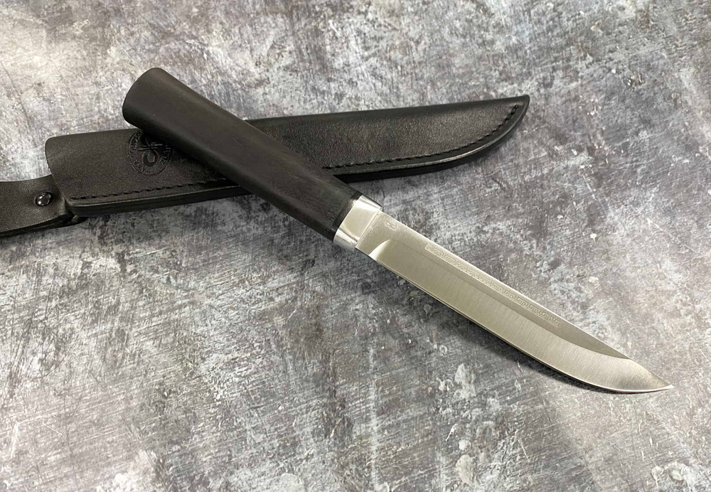 Нож Бурятский малый, 95х18, граб, АиР Златоуст
