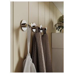 IKEA SKOGHALL  (ИКЕА СКОГХАЛЛ)  -  Самоклеящийся крючок - хром