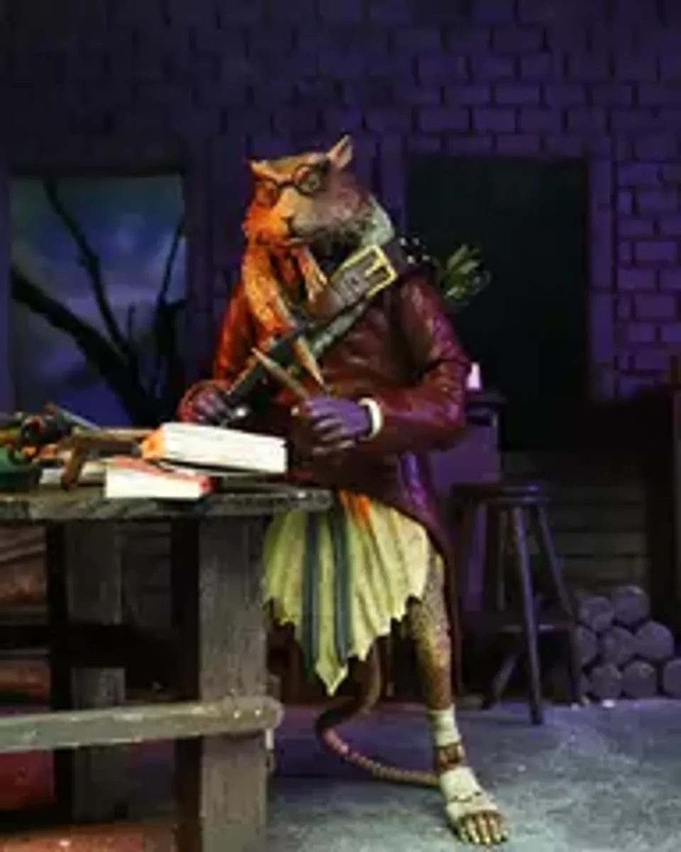 Фигурка NECA Universal Monsters x Teenage Mutant Ninja Turtles: Ultimate Splinter as Van Helsing