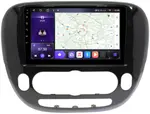 Магнитола для KIA Soul 2 2014-2019 (кондиционер, рамка глянцевая) - Kuberg SF-9740-AB IPS, Android 10, 4G SIM-слот