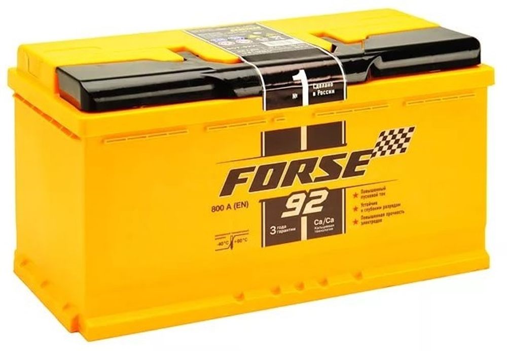 FORSE 6СТ- 92 аккумулятор FORSE 6СТ- 92 аккумулятор
