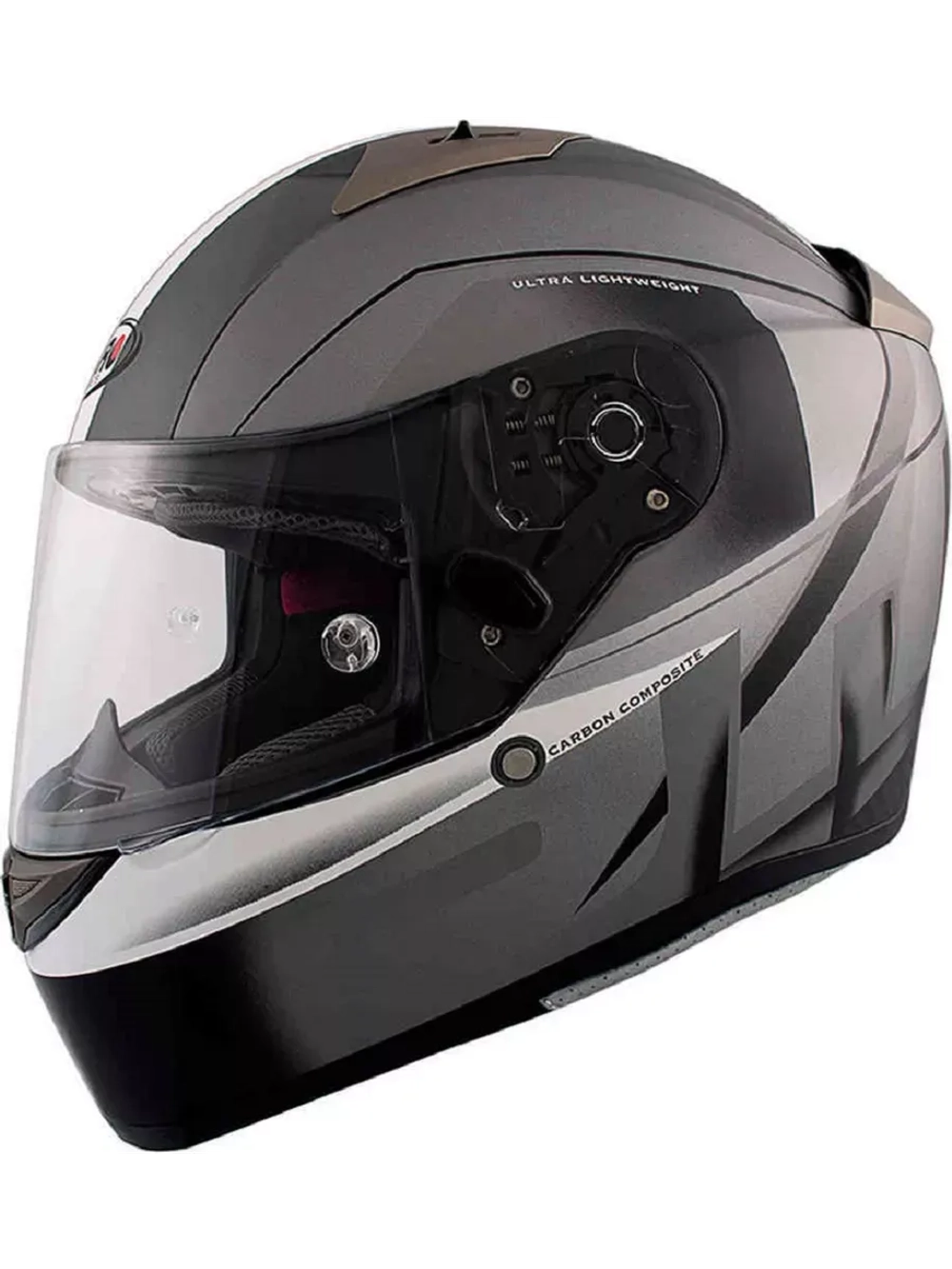 Мотошлем интеграл SHIRO SH336 RAISER grey M
