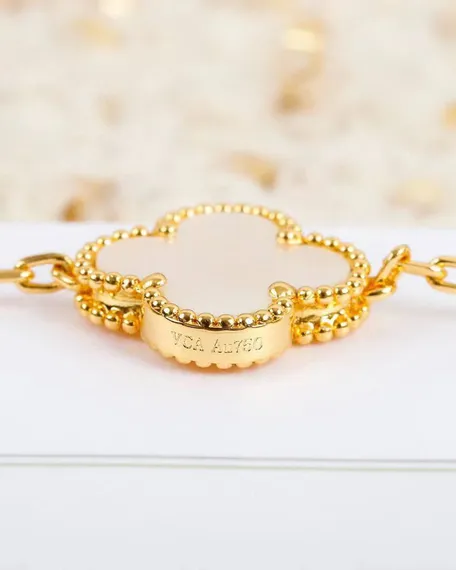 Винтажное колье Van Cleef &amp; Arpels Alhambra, 10 мотивов