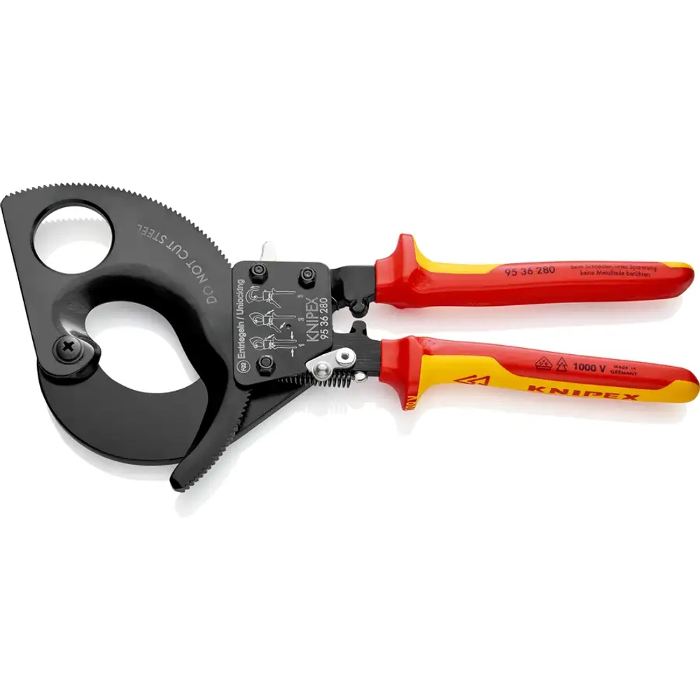 Ножницы для резки кабелей 280 мм Knipex 95 36 280