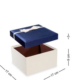 Packing Symphony WF-39-B Набор коробок из 3шт «Прямоугольник» цв.бел./син.