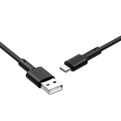 USB Кабель Borofone BX31 Silicone Type-C-USB 1m Black