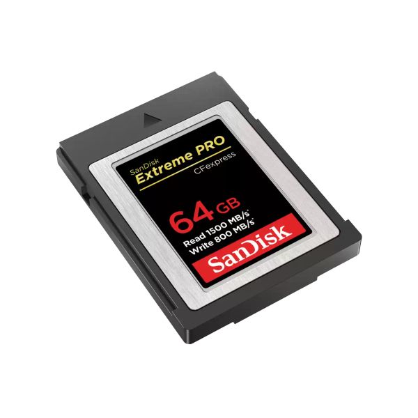 Карта памяти SanDisk Extreme Pro CFexpress Type B 64 ГБ, до 1500/800 МБ/с (SDCFE-064G-GN4NN)