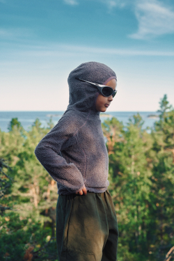Худи Nothomme Blue Monte Lightweight Hooded children's Fleece Longsleeve "Rock Gray" Kid’s