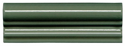 Бордюр MOLDURA ITALIANA PB C/C VERDE OSCURO