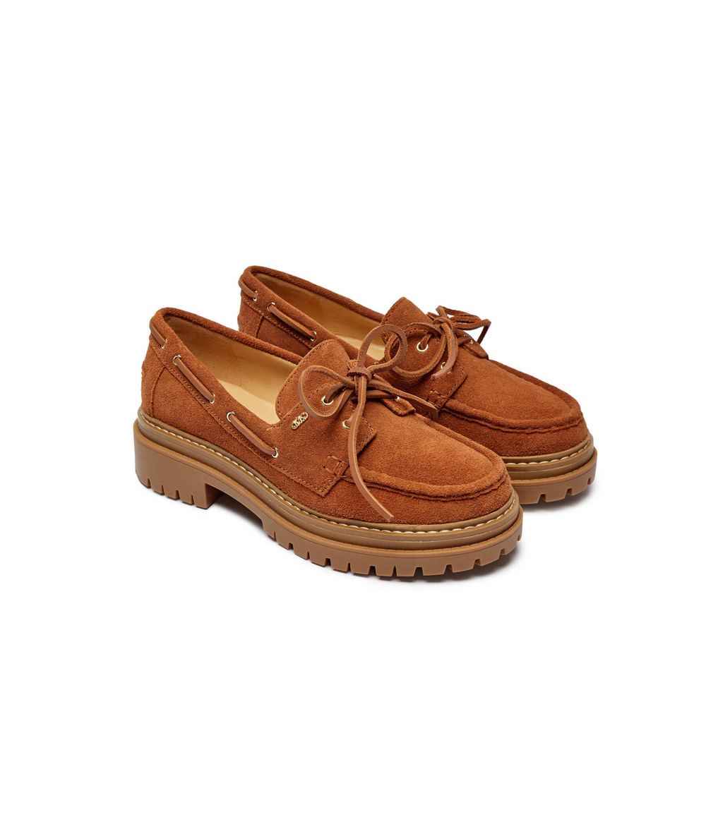 Кожаные лоферы Cameron Michael Kors - коричневый(40T4CAFP1S)