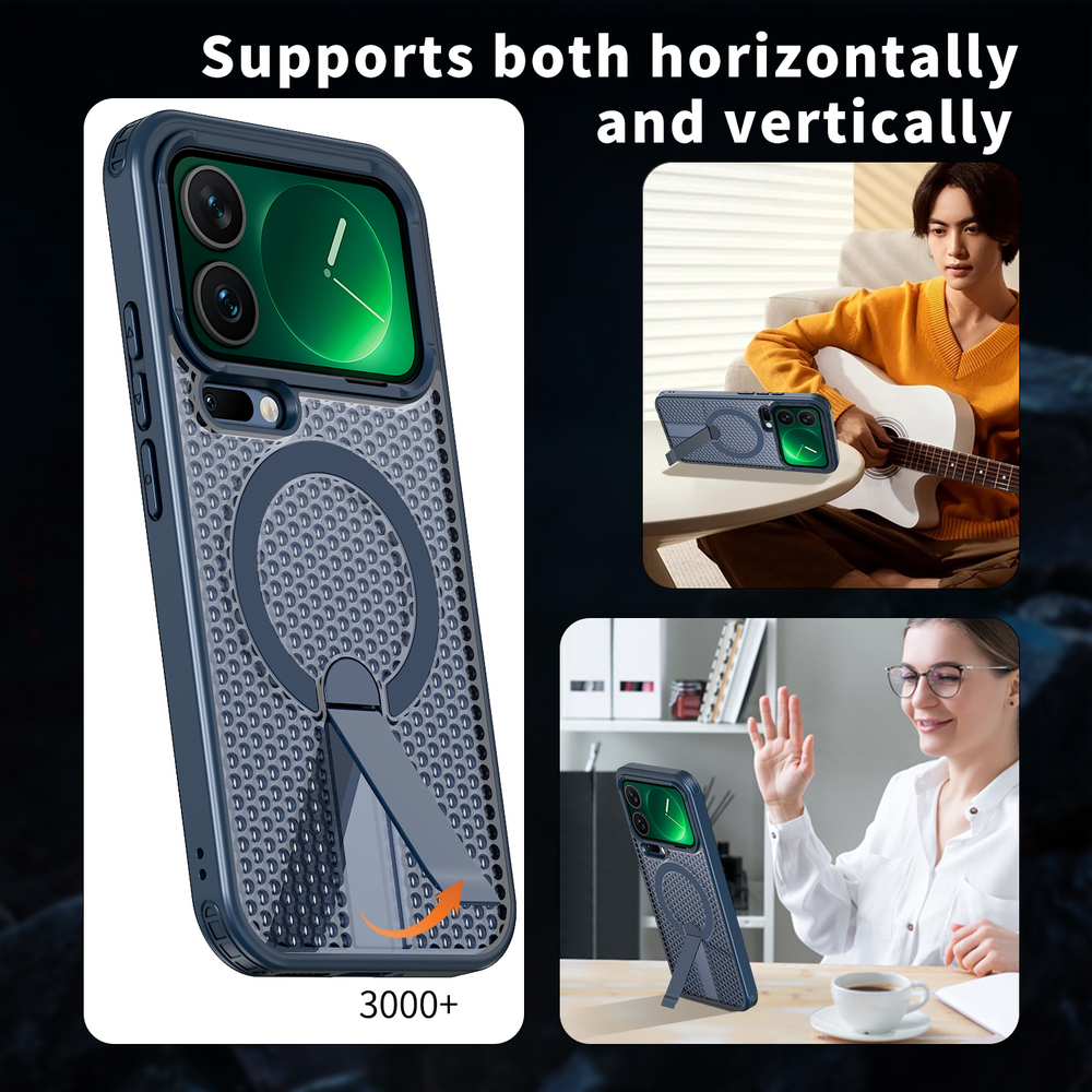 Прозрачный чехол Mesh Pro Magnetic Case для Xiaomi 17 Pro Max