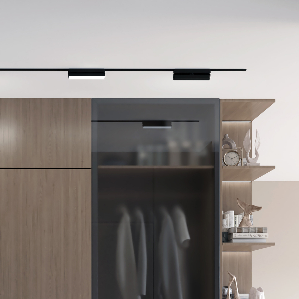Магнитный трековый светильник Denkirs Air Linear DK5363-BK