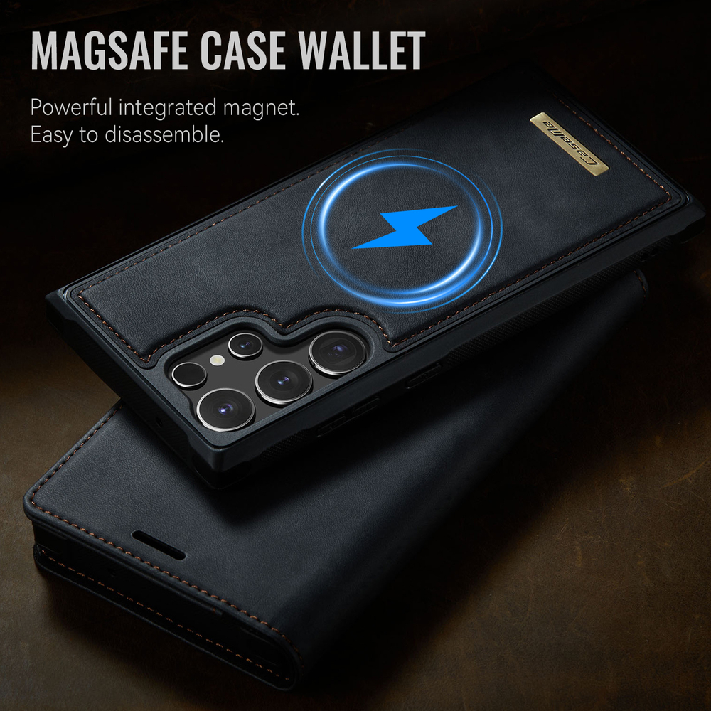 Чехол-кошелек CaseMe 2 in 1 MagSafe Samsung Galaxy S25 Ultra
