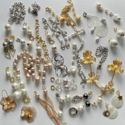 Серьги диски из перламутра