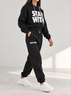 Sevilen Спортивный костюм «Stay With», чёрный, SW-BLACK