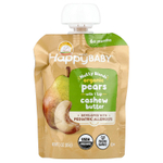 Happy Family Organics, Happy Baby®, Nutty Blends™, для детей от 6 месяцев, органическая паста из груш и кешью, 85 г (3 унции)