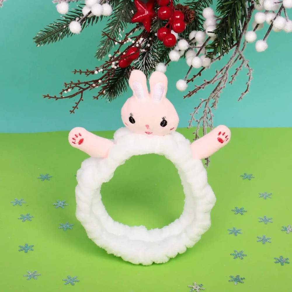 Повязка на голову «Кокетка - Bunny Kika», микс 4 цвета, 6*20 см