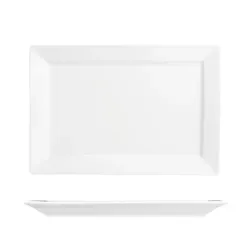 Блюдо прямоугольное 30*20 см h2,5 см белое фарфор P.L. Proff Cuisine [4]