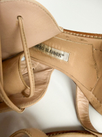 Кожаные босоножки Manolo Blahnik, 38