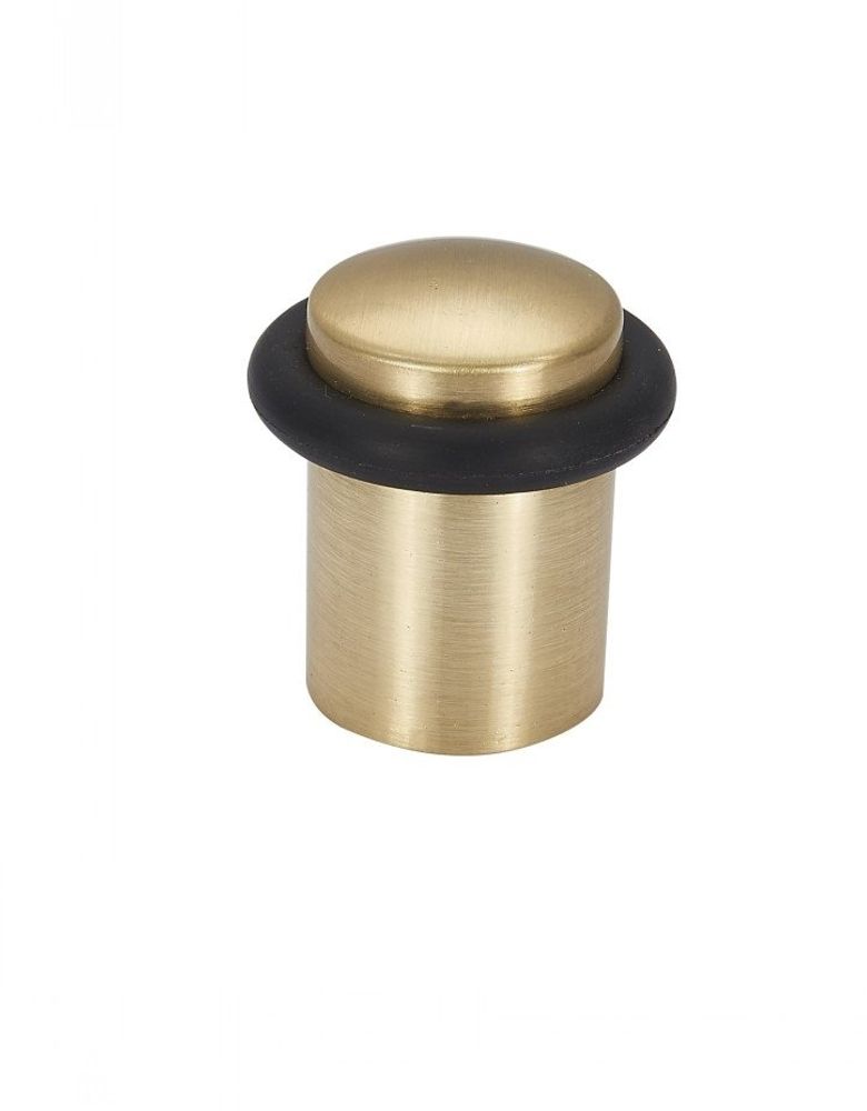 Дверной ограничитель DS1 SB (d20; h30) (мат. золото) Дверной ограничитель DS1 SB (d20; h30) (мат. золото)