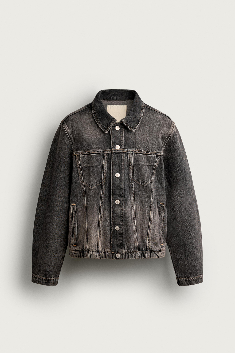 УКОРОЧЕННАЯ ДЖИНСОВАЯ КУРТКА — ZARA · 6688/335