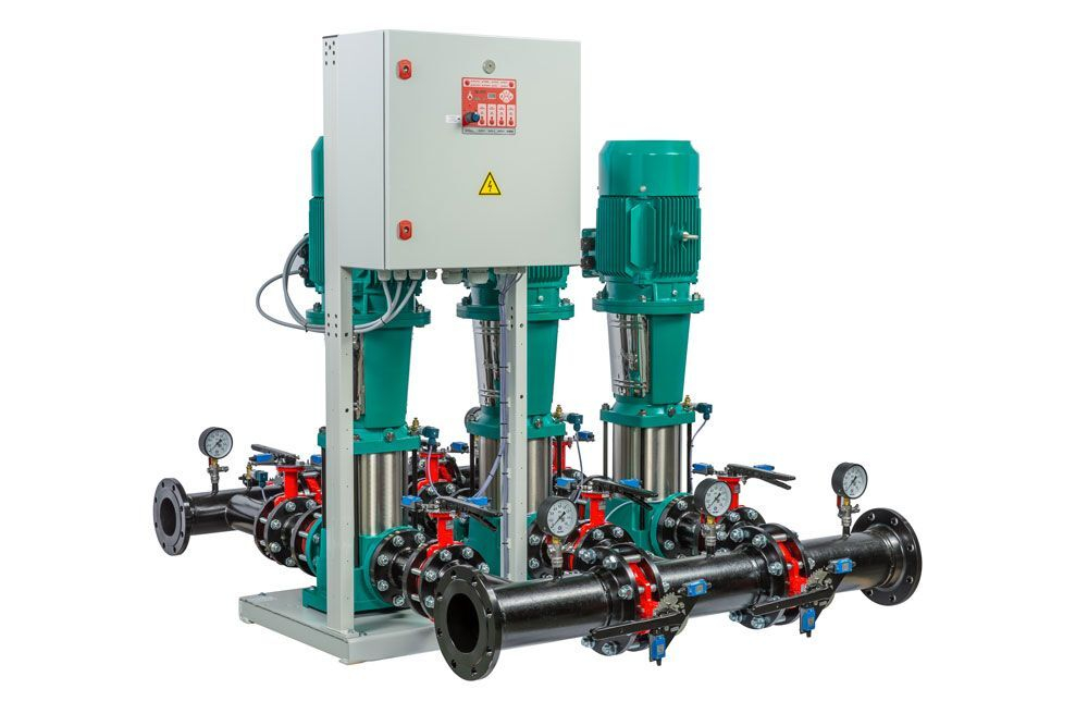 Насосная установка для систем пожаротушения CO 3 MVL 9006/SK-FFS-PN25-R-CS