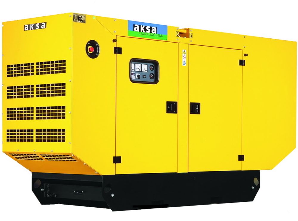 Дизельный генератор AKSA APD 110 A в кожухе