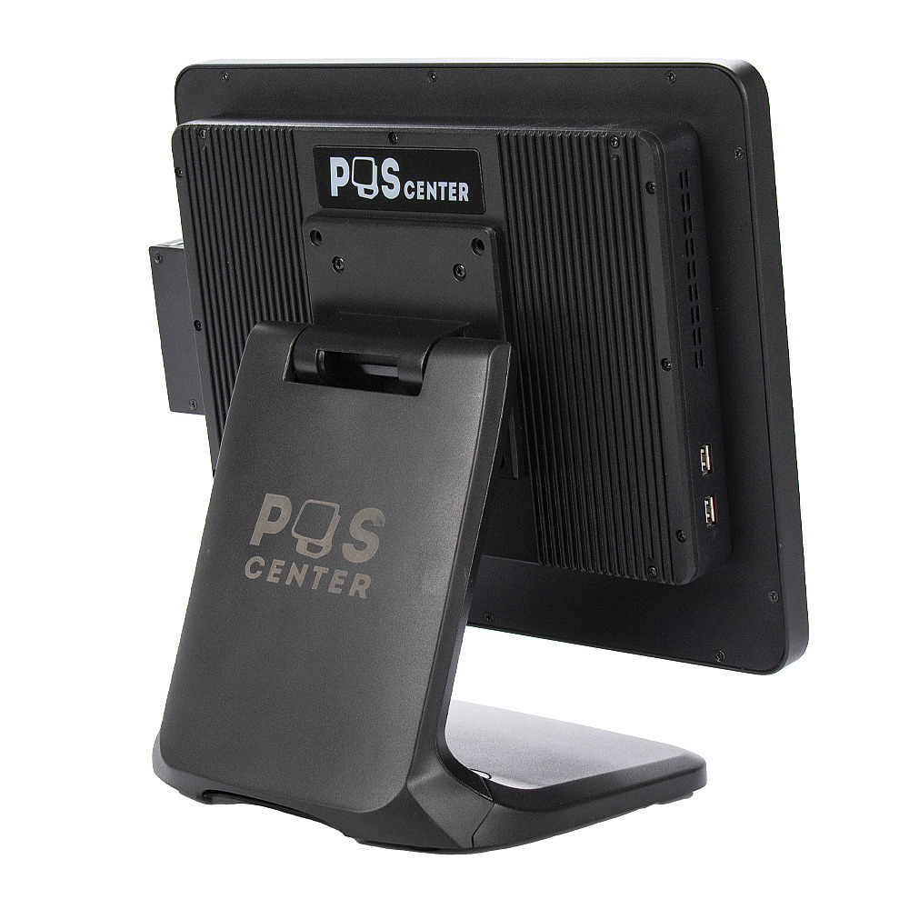 POS-моноблок POScenter POS101-15 (15", PCAP,J3455, RAM 4Gb, SSD  M2 128Gb, MSR) без ОС