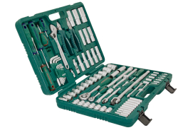 S04H52483S Набор инструмента универсальный 1/4", 1/2"DR, 83 предмета