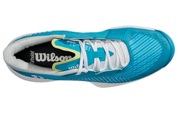 Женские Кроссовки теннисные Wilson Kaos Swift 1.5 Clay W - algiers blue/white/snny limy