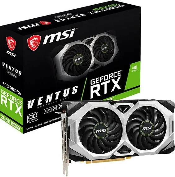 Видеокарта MSI GeForce RTX 2060 Super Ventus GP OC