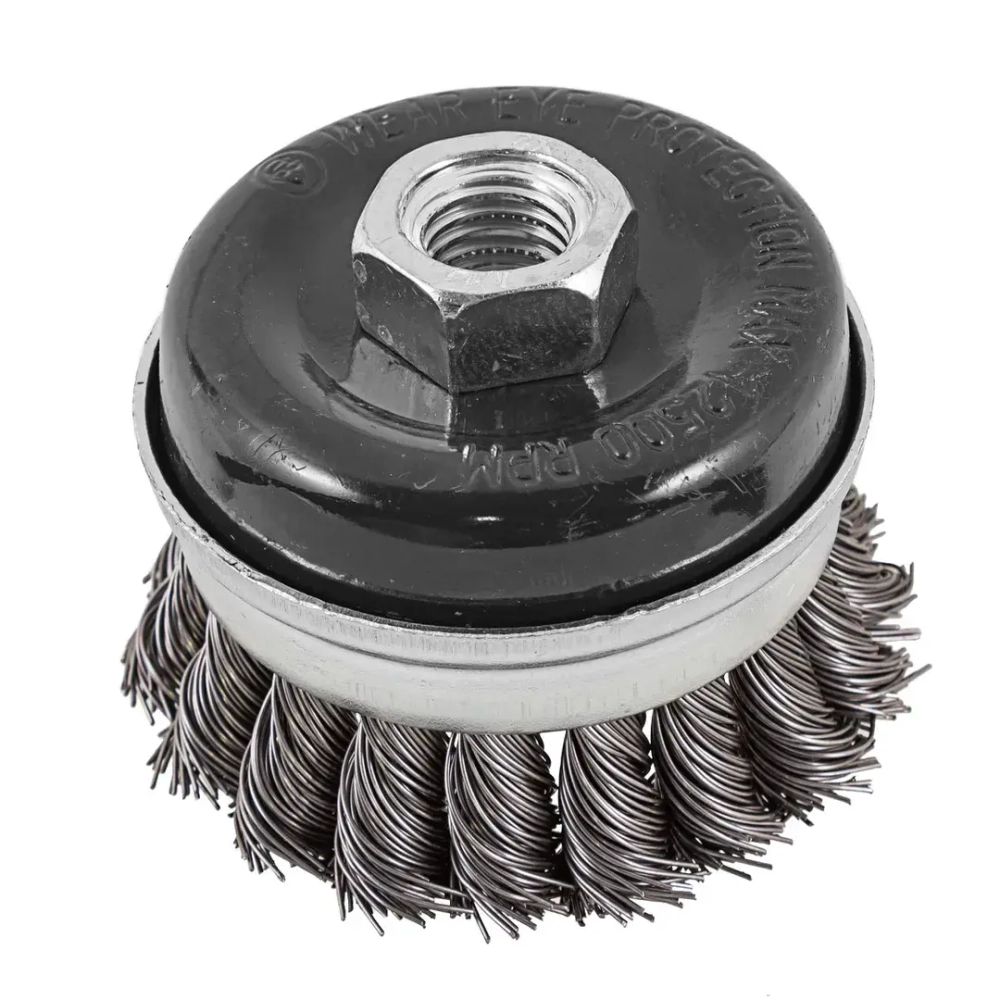 Кордщетка чашеобразная 60мм RockForce##Rock FORCE RF-BWG125