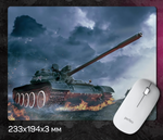 Perfeo Коврик для компьютерной мыши "Tanks", Рис.11 (194*233*3 мм), полипропилен+вспененный пластик
