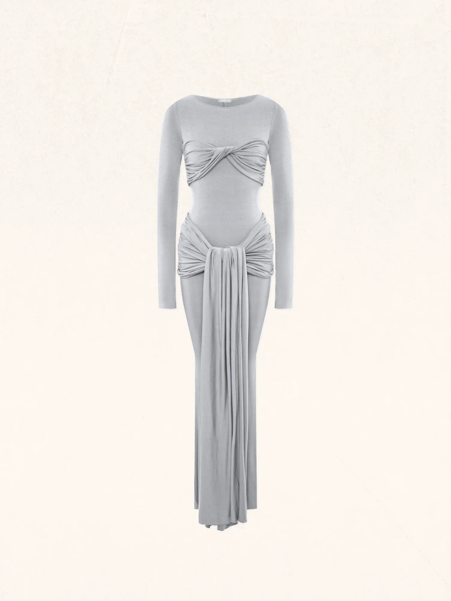Платье Hanna (dusty blue)