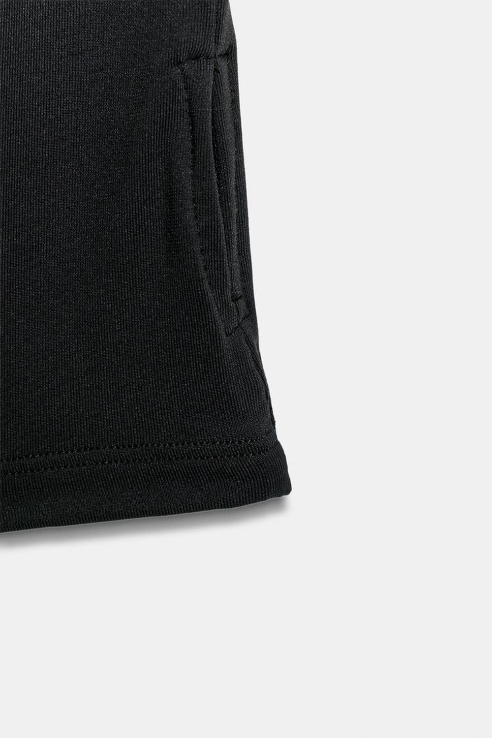 ZARA БОДИ SOFT С ВЫРЕЗОМ «ЛОДОЧКА», ЧЕРНЫЙ