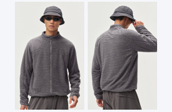 Свитшот Nothomme BlueMonte Full-zip Primaloft серый