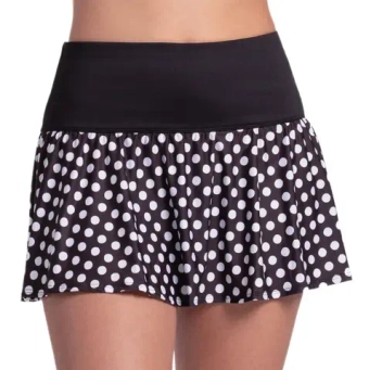 Теннисная юбка Lucky in Love Spot On Flounce Active Mini - black