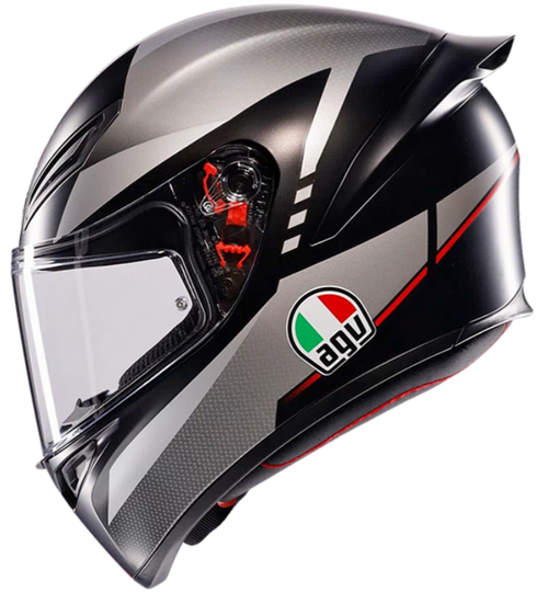 Купить Мотошлем Интеграл AGV K1s Lap / Матовый / Черно-серый